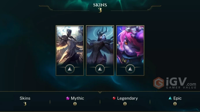 NA EMAIL CHANGEABLE 26 CHAMPIONS 3 SKINS Silver Kayle Judgment Kayle LAST PLAY 2019