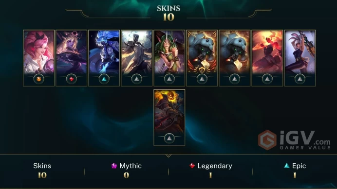 NA EMAIL CHANGEABLE 39 CHAMPIONS 10 SKINS Silver Kayle URF THE MANATEE 