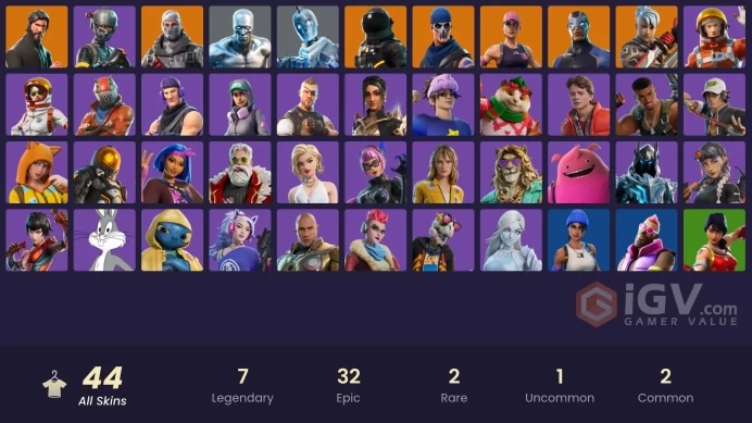 34 Skins - Mail Access - The Reaper - Take the L - Elite Agent - Deluxe Stw - Havoc - Carbide - Blue Team Leader