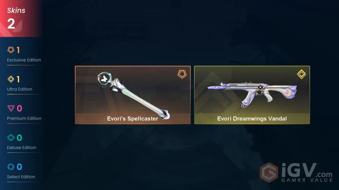 〖TR/EU〗Evori Vandal / Evori's Spellcaster / %50 Cheaper VP /Fresh New / All Changeable / Instant Delivery