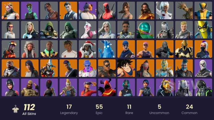FA - [PC/PSN/XBOX] 112 skins | OG STW | Travis Scott | Gold Midas | Gold Brutus | Cloud Striker | Sultura | Fixer | Eternal Knight | Drift | 3