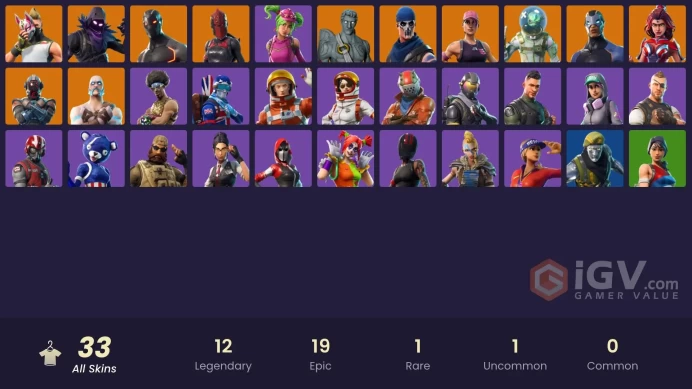 [PC/PSN/XBOX] 33 skins | OG STW | Rogue Agent | Love Ranger | Valor | Red Knight | Raven | Ragnarok | Omega | Drift | Leviathan | The Visitor 