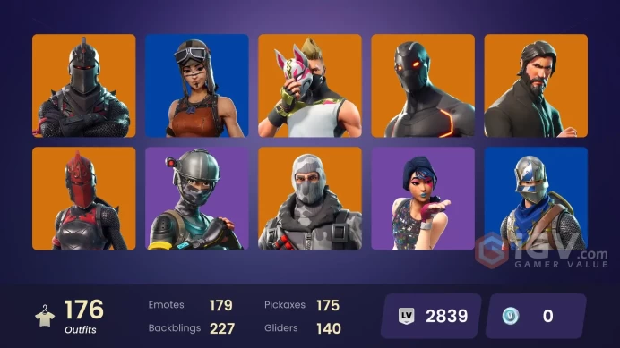 Full Access - [NINTENDO/PC] 175 skins | Black Knight , Sparkle Specialist , The Reaper , Blue Squire , Royale Knight