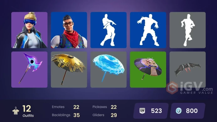 [PC/PSN/XBOX] 12 skins | Neo Versa | Blue Team Leader | Blue Striker | Prodigy | Carbon Commando | Fixer | Cloud Striker | Point Patroller | 80