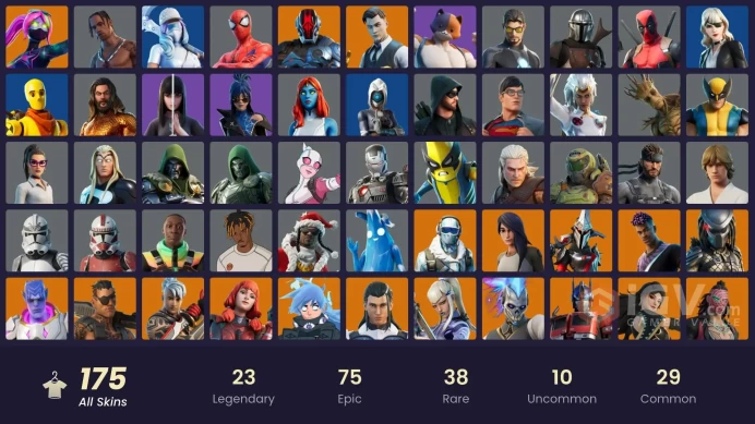[PC/PSN/XBOX] 175 skins | Travis Scott | Gold Midas | Subzero Cryptic | Sultura | Lina Scorch | Point Patroller | Fixer | Vivi Chroma | Cloud St