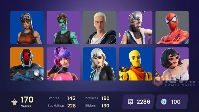 [PC/PSN/XBOX] 170 skins | Polo Prodigy | Renegade Raider | Subzero Cryptic | Sultura | Fixer | Vivi Chroma | The Origin | The Imagined | Peter G