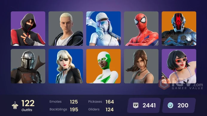 Full Access - [NINTENDO/PC] 122 skins | IKONIK , Sultura , Cloud Striker , Raz