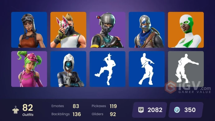 [PC/PSN/XBOX] 82 skins | OG STW | Renegade Raider | Blue Squire | Royale Knight | Elite Agent | Carbide | Valor | The Visitor | Dark Voyager | D