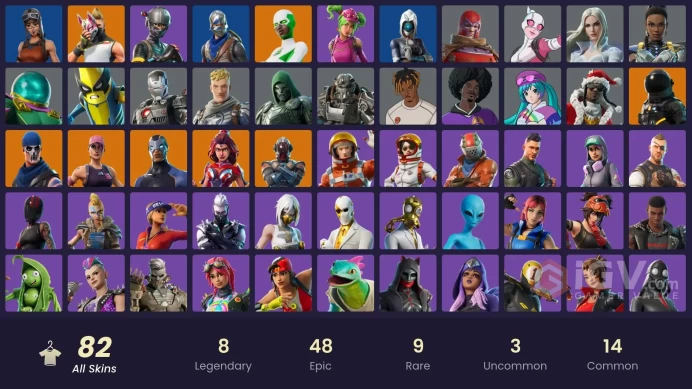 [PC/PSN/XBOX] 82 skins | OG STW | Renegade Raider | Blue Squire | Royale Knight | Elite Agent | Carbide | Valor | The Visitor | Dark Voyager | D