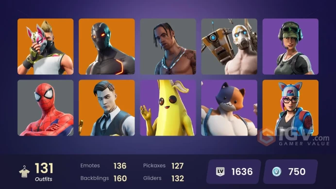 [PC/PSN/XBOX]131 skins | OG STW | Travis Scott | Gold Midas | Gold Brutus | Rogue Agent | Trailblazer | The Ice King | Dire | Peter Griffin | Ge
