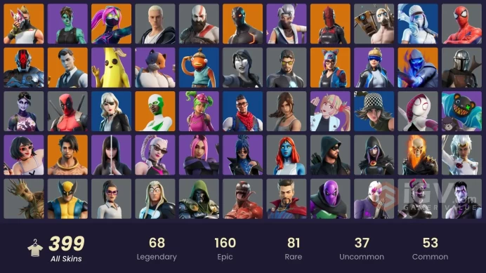 [ALL PLATFORMS]-400 Skin-FNCS 3:1 Champion-OG STW-Kratos+Leviathan Axe-Neo Versa-Game Knight-Strong Guard-FULL ACCESS-BEST SELLER-
