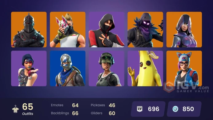 [PC/PSN/XBOX] 66 skins | OG STW | Black Knight | Sparkle Specialist | IKONIK | Glow | Blue Squire | Floss | Y485