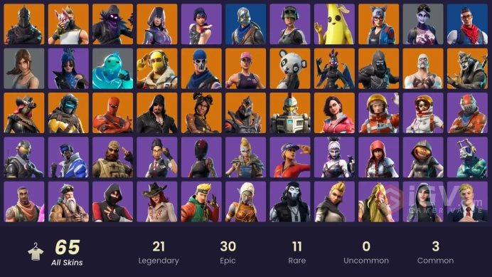 [PC/PSN/XBOX] 66 skins | OG STW | Black Knight | Sparkle Specialist | IKONIK | Glow | Blue Squire | Floss | Y485