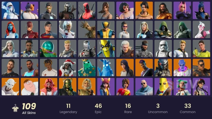 [ALL PLATFORMS]-110 Skin-164 Pickaxe-114 Emote-140 Glider-FULL ACCESS-BEST SELLER-