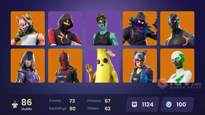 [PC/PSN/XBOX] 86 skins | IKONIK | Glow | Omega (stage 5) | Rogue Agent | Calamity | Red Knight | Love Ranger | Y491