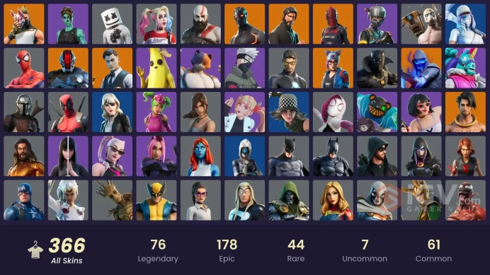 [PSN/PC/XBOX] FA / 360 SKINS / THE REAPER / LEVIATHAN AXE / GOLD KRATOS / GOLD MEOWSCLES / GOLD TNTINA /