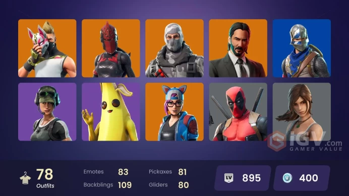 [PC/PSN/XBOX] 78 skins | OG STW | Blue Squire | Royale Knight | Rogue Agent | Havoc | Trailblazer | Sub Commander | Sentinel | The Prisoner | Ly