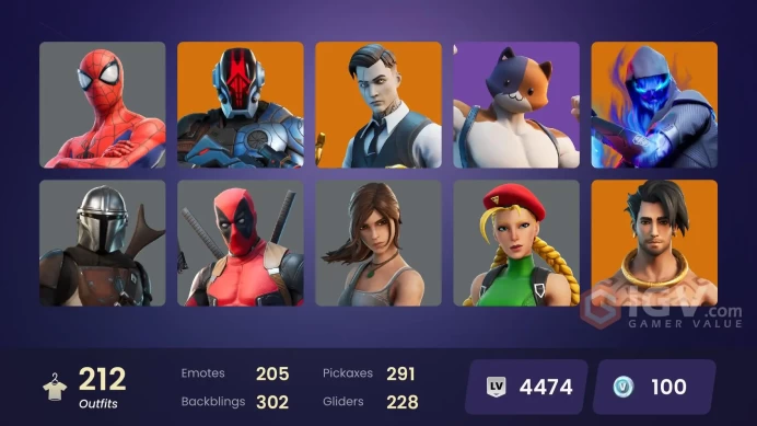 PC] 212 skins | OG STW | Gold Midas | Gold Brutus | Unchained Ramirez | Game Knight | Spire Assassin | Kymera | The Foundation | Optimus Prime |