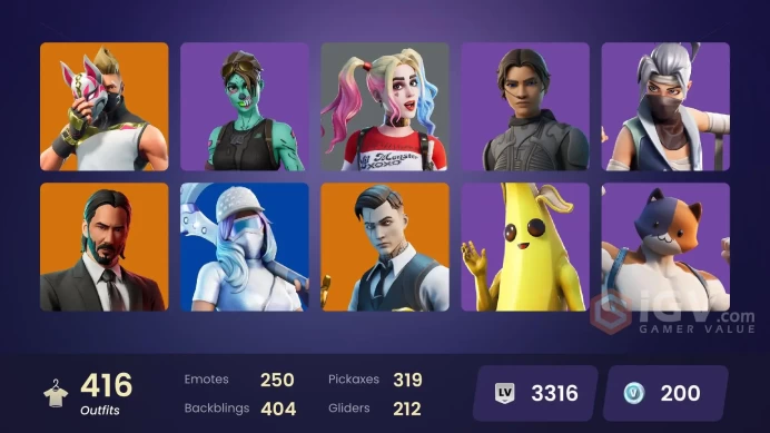 [ALL PLATFORMS]-416 Skin-OG STW-World Warrior-Merry Mint Axe-Heron Stance Hero-Modena Icon-Verve OG-FULL ACCESS-BEST SELLER-