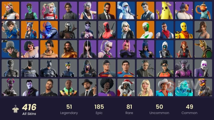 [ALL PLATFORMS]-416 Skin-OG STW-World Warrior-Merry Mint Axe-Heron Stance Hero-Modena Icon-Verve OG-FULL ACCESS-BEST SELLER-