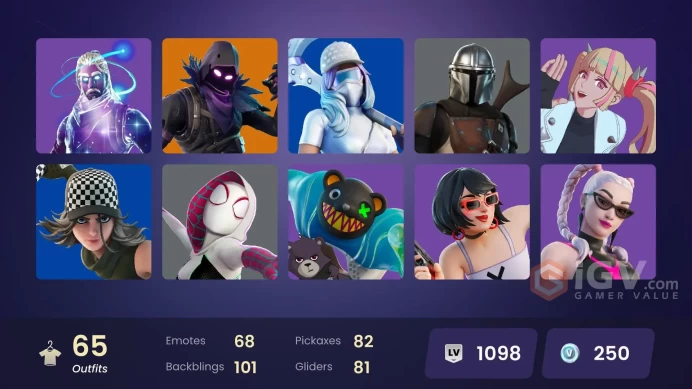 [PC/PSN/XBOX] 65 skins | Galaxy | Paradigm (Reality-659) | Predator | Raven | Menace | Snap | The Ageless | Shogun | Nezumi | Twyn | Malik | Pet