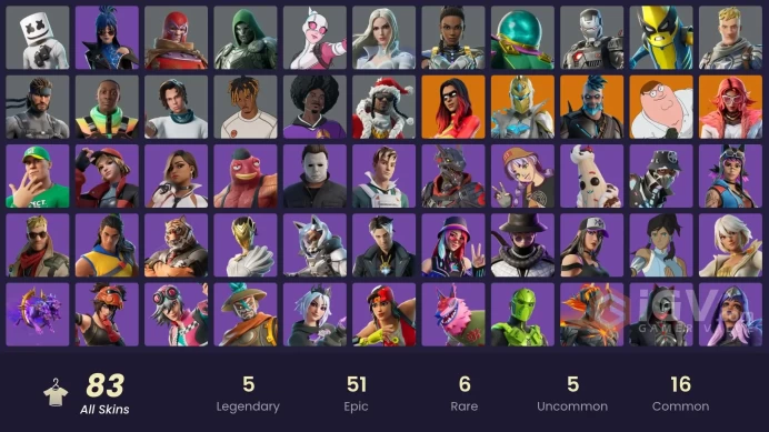 [PC/XBOX/NINTENDO] 83 skins | Omegarok | Spectra Knight | Peter Griffin | Joltara | Valeria | Captain Jones | Peelverine |  HR0110