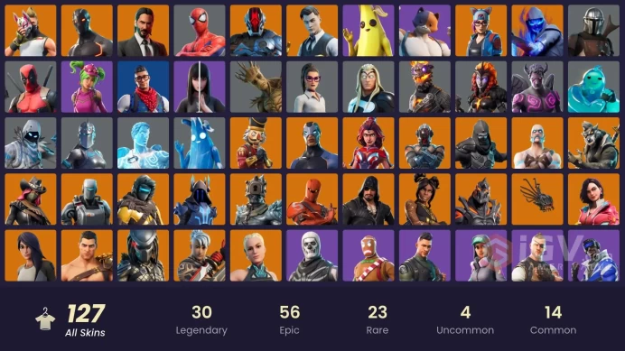 [PC/NINTENDO] 127 skins | Blue Team Leader | Point Patroller | Rush | Carbon Commando | Prodigy | Sultura | HR0112
