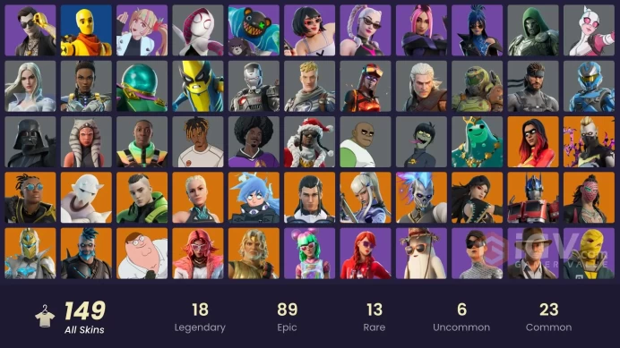 PC/PSN/NINTENDO] 149 skins | Unchained Ramirez | Shady Doggo | NBA 75 Slam | FNCS Champion Seeker | Omegarok | The Ageless | HR0114