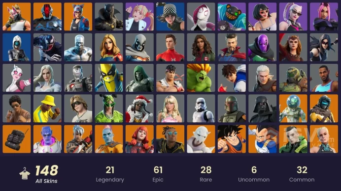 [ALL PLATFORMS]-150 Skin-Unchained Ramirez-Remi-Zuri-Jack Gourdon OG-Dragon Balls Set-FULL ACCESS-BEST SELLER-LIFE TIME WARRANTY