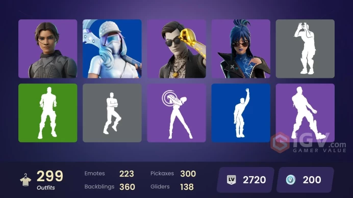 [ALL PLATFORMS]-300 Skin-300 Pickaxe-FULL ACCESS-LIFE TIME WARRANTY-