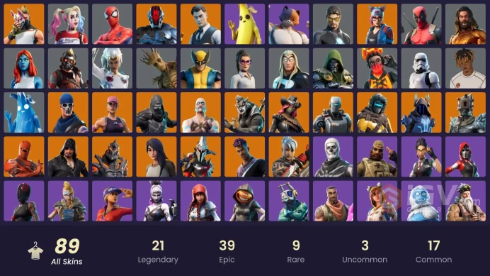 [PSN/XBOX/PC/NINT] Midas (Fully Golden) | Drift (Stage 5) | Ragnatok (Stage 6) | Brutus (Fully Golden) | Rage | Reaper | STW | 89 Skins