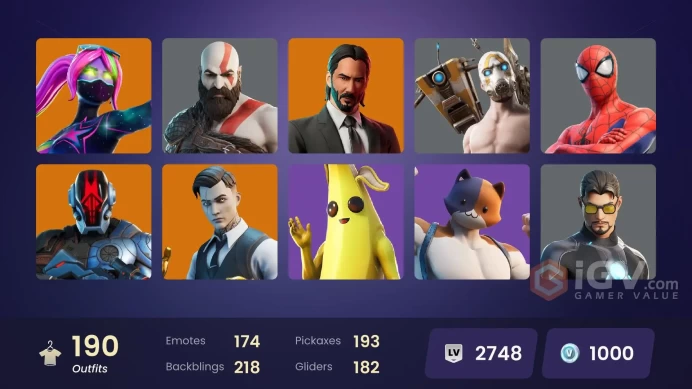 [PSN/XBOX/PC/NINT] Spidergwen Aurelian | Brutus (Fully Golden) | Midas (Fully Golden) | Take The Elf | Galaxia | Deadpool | 190 Skins