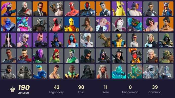 [PSN/XBOX/PC/NINT] Spidergwen Aurelian | Brutus (Fully Golden) | Midas (Fully Golden) | Take The Elf | Galaxia | Deadpool | 190 Skins