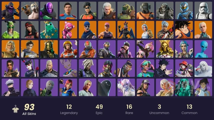 [PSN,XBOX,PC,NINT] Diamond Pony | Take The L | STW | Psycho Bandit | 92 Skins