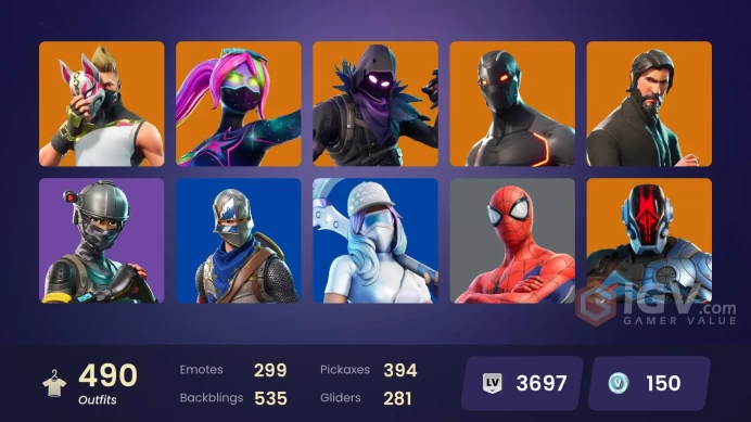 [ALL PLATFORMS]-489 Skin-OG STW-The Reaper-OMEGA STAGE 5-Unchained Ramirez-Take The L-500.000 V-BUCKS SPEND TOTAL-FULL ACCESS-BEST SELLER-