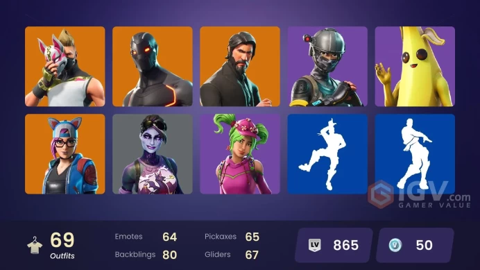 [PSN/XBOX/PC/NINT] 69 Skins | The Reaper | STW Deluxe Founder’s Pack | Omega | Elite Agent | Mako | Take The L | Drift | Carbide | Ragnarok