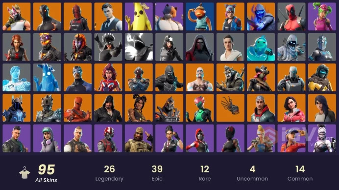 90 Skins Fa / Knight Conqueror / Frieza / Cell / O.M.E.G.A. Suit Alpha / Vegeta / gs052