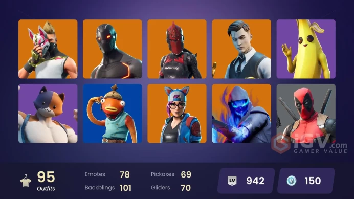 84 Skins Fa / Reaper / Inferno / Deadpool / Shadow Ark / gs022