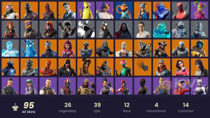 84 Skins Fa / Reaper / Inferno / Deadpool / Shadow Ark / gs022