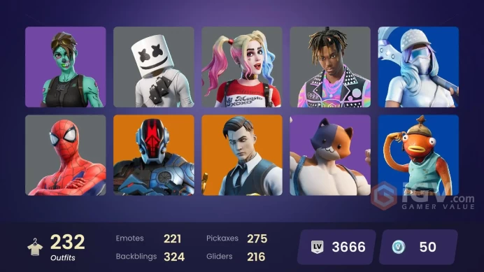 [PC/PSN/XBOX] 232 skins | Deluxe STW | Merry Mint Axe | Leviathan Axe | Lara Croft | Laugh It Up | Verve | Take The Elf