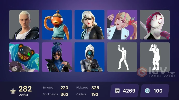 [ALL PLATFORMS]-282 Skin-320 Pickaxe-Fashion Banshee-Catwoman Comic Book Outfit-Iron Man Zero-Hana-The Kid LAROI-FULL ACCESS-LIFE TIME WARRANTY