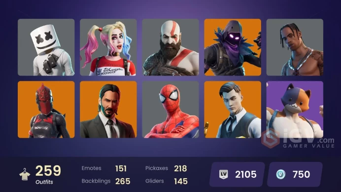 [ALL PLATFORMS]-260 Skin-Travis Scott-Kratos-Leviathan Axe-Astro Jack-Spider Knight-Raise The Cup-FULL ACCESS-LIFE TIME WRARANTY-BEST SELLER-
