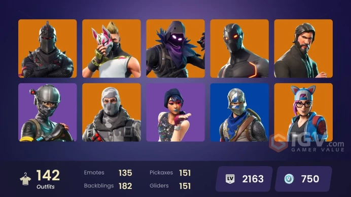 [PC/PSN/XBOX] 142 skins | OG STW | Black Knight | Sparkle Specialist | The Reaper | Blue Squire | Royale Knight | Elite Agent | Sub Commander | 