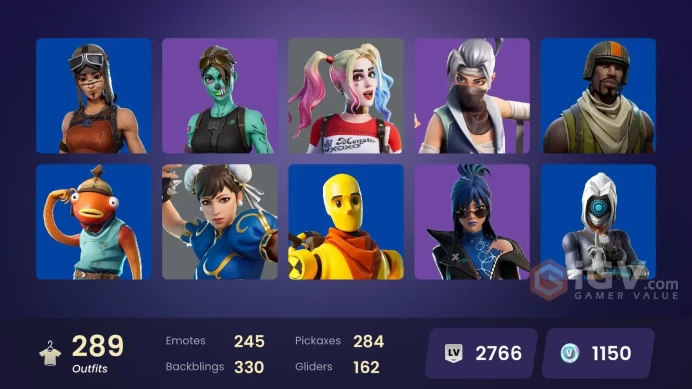 [ALL PLATFORMS]-289 Skin-284 Pickaxe-245 Emote-Games Manager-Master Chief-MARSHINOBI-Aerial Assault Trooper-Renegade Raider-FULL ACCESS-