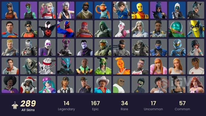 [ALL PLATFORMS]-289 Skin-284 Pickaxe-245 Emote-Games Manager-Master Chief-MARSHINOBI-Aerial Assault Trooper-Renegade Raider-FULL ACCESS-