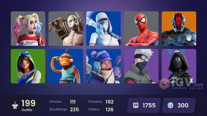 [ALL PLATFORMS]-200 Skin-Psycho Bandit-Unchained Ramirez-FNCS 3:1 Champion-FULL ACCESS-BEST SELLER-LIFE TIME WARRANTY