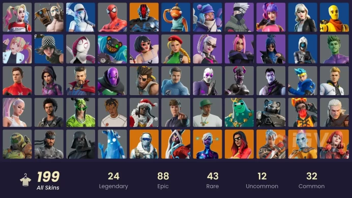 [ALL PLATFORMS]-200 Skin-Psycho Bandit-Unchained Ramirez-FNCS 3:1 Champion-FULL ACCESS-BEST SELLER-LIFE TIME WARRANTY