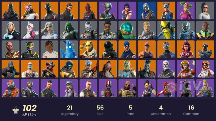 Full Access - [NINTENDO/PC] 102 skins | Black Knight , Sparkle Specialist , The Reaper , Blue Squire , Royale Knight , OG STW