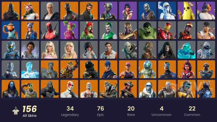 Full Access - [NINTENDO/PC] 156 skins | Black Knight , Sparkle Specialist , The Reaper , Blue Squire , World Cup