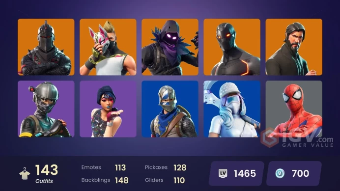 FA - [PC/PSN] 143 skins | OG STW | Black Knight | Sparkle Specialist | The Reaper | Blue Squire | Royal| Elite Agent | Heron Stance Hero | Blitz